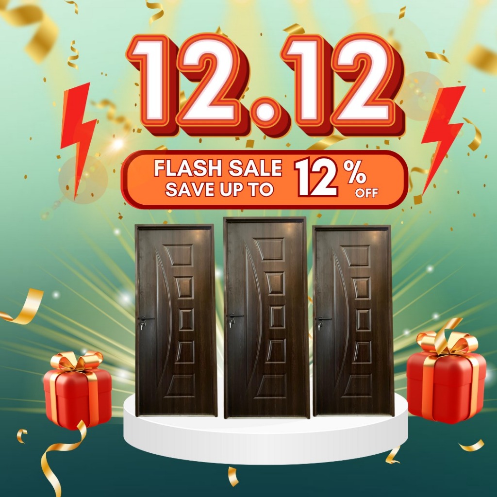 Pintu kayu / Pintu Utama / Pintu kayu Meranti / Pintu Utama Full set / Pintu Kayu Meranti