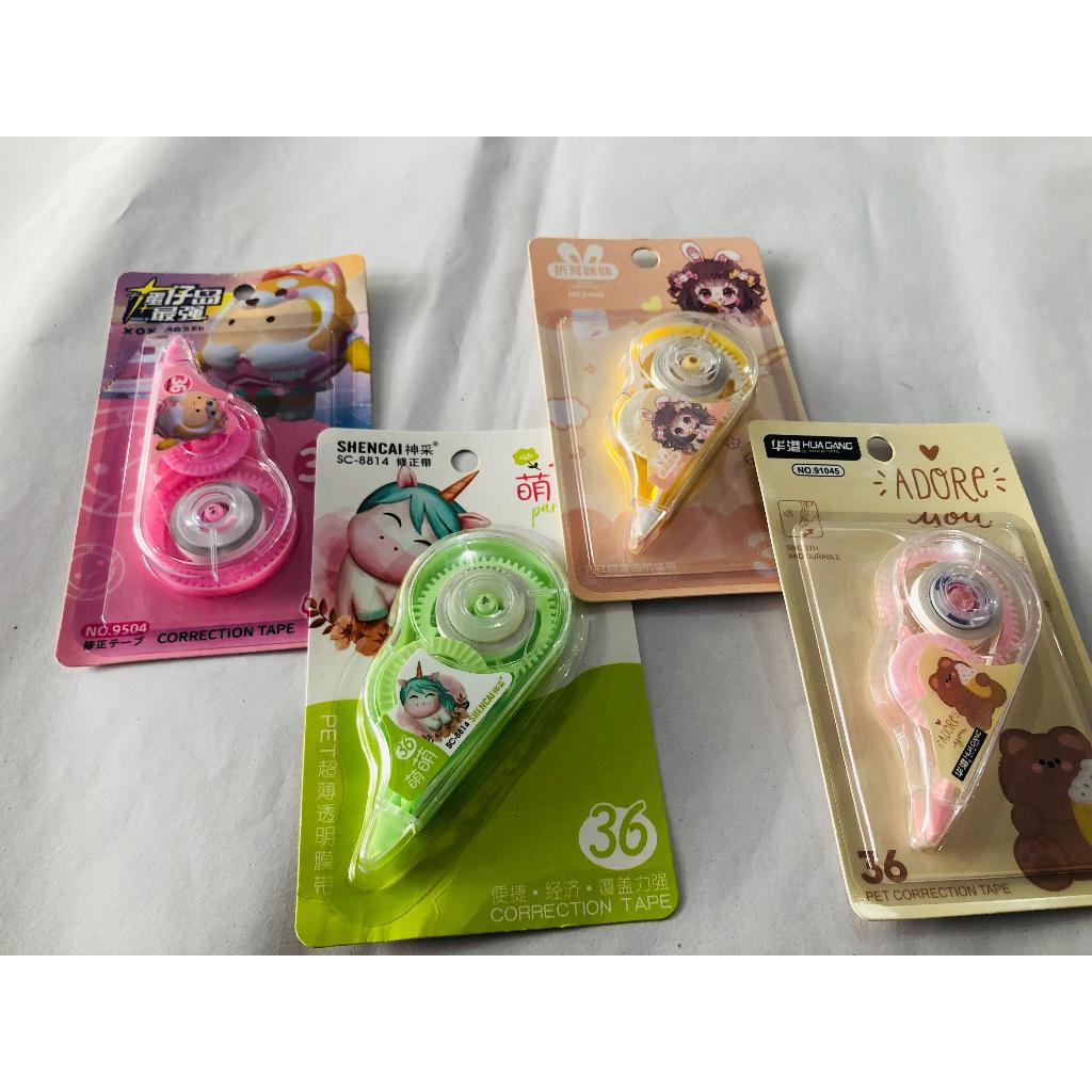 

Correction Tape / Tipe Ex Kertas Karakter