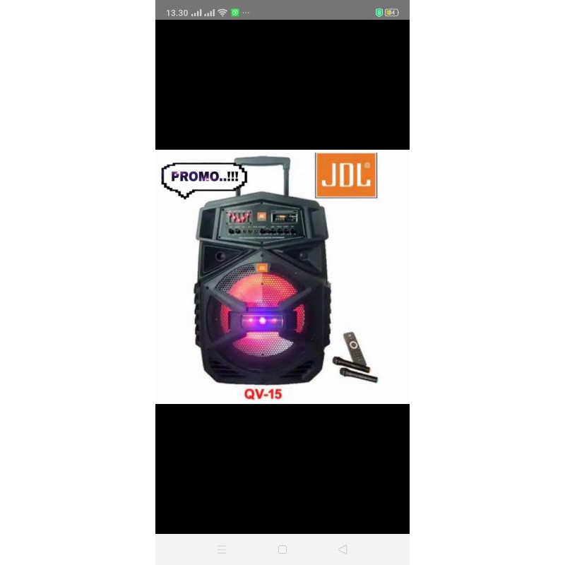 speaker JDL QV 15 wireless portable meeting