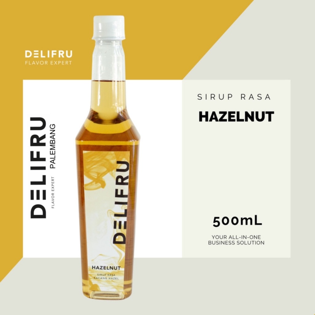 

Delifru Syrup Hazelnut - Sirup Hazelnut 500 ml