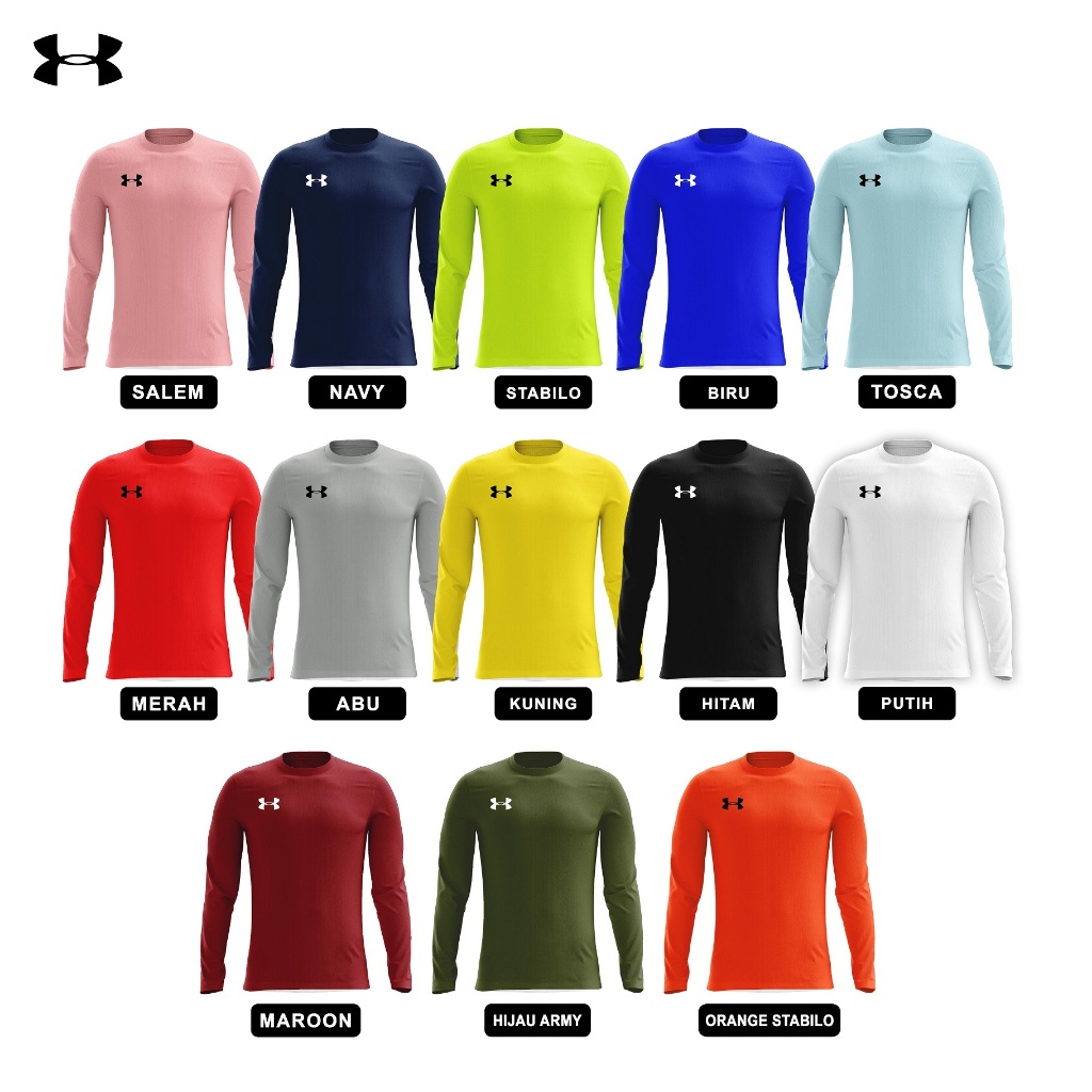 Atasan Kaos Training Lengan Panjang Jersey Training lengan Panjang Premium Kaos Lengan Panjang unise