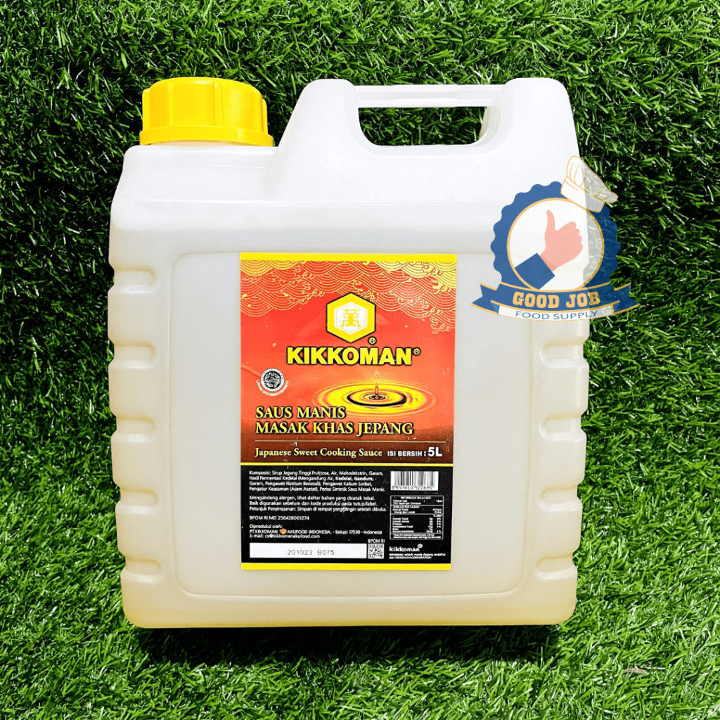 

KIKKOMAN Japanese Sweet Seasoning 5 Liter Halal - Pengganti Mirin - Saus Ganti Mirin Masak