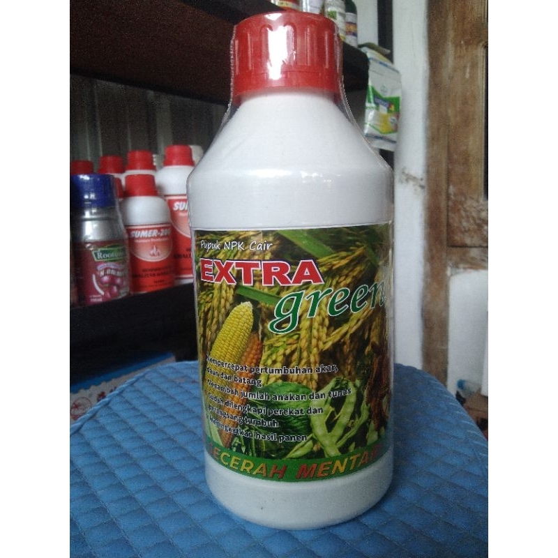 Pupuk NPK cair Extra Green mentari 1 liter