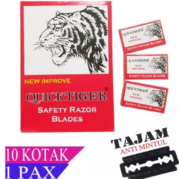 

S@le SILET QUICK TIGER / CUKUR MACAN [PACK -10 BOX] [176]