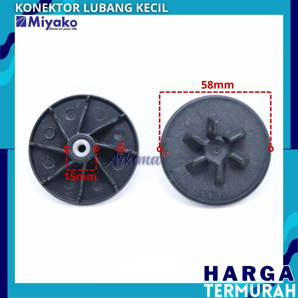 KONEKTOR BLENDER MIYAKO | KONEKTOR NASIONAL LUBANG KECIL | CONEKTOR BLANDER MIYAKO | GIGI BLANDER