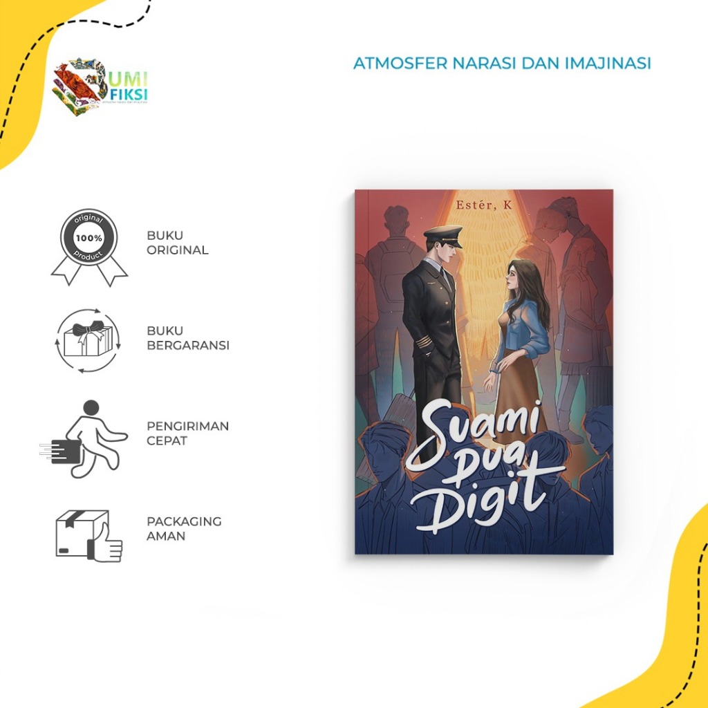 Buku Novel Suami Dua Digit - Cloudbook Publishing - Ester.K - Bumi Fiksi