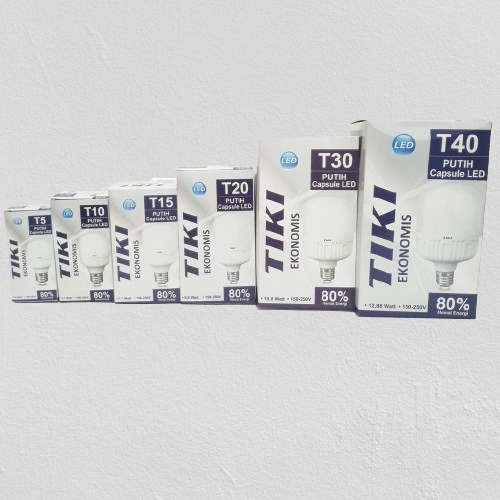 TIKI LAMPU BOHLAM LED EKONOMIS 5W 10W 15W 20W 30W 40W