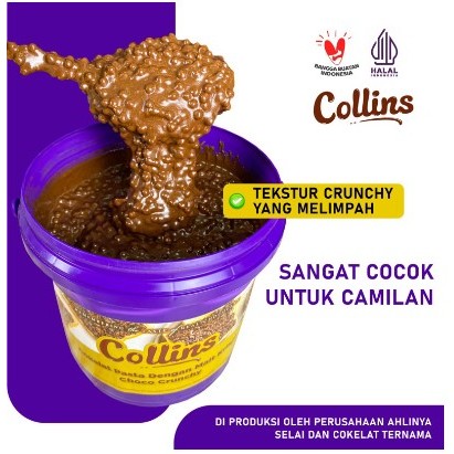 COLLINS CRUNCHY - COKLAT VIRAL