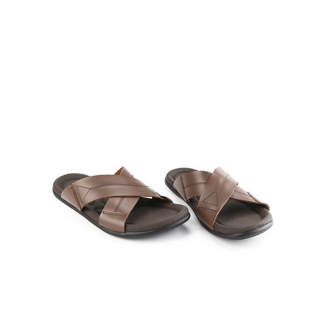 OBERMAIN - Eian Kelson MEN Sandals KULIT ASLI - BROWN