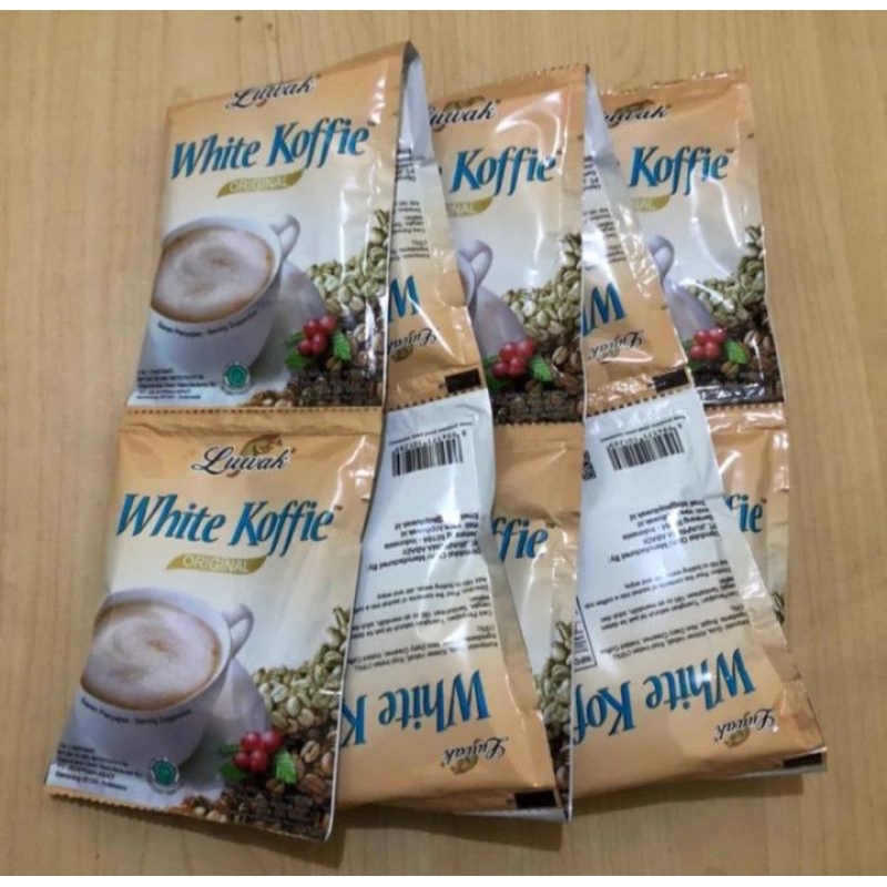 

Kopi Luwak White Koffie Original 10x20gr (1Renceng/10scht)