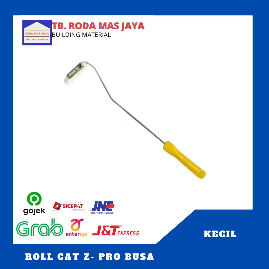 Roll cat kecil/Rol cat tembok/Roll cat besar/rol cat busa/Rol cat minyak/Refil Rol Cat/Refil Rol Cat