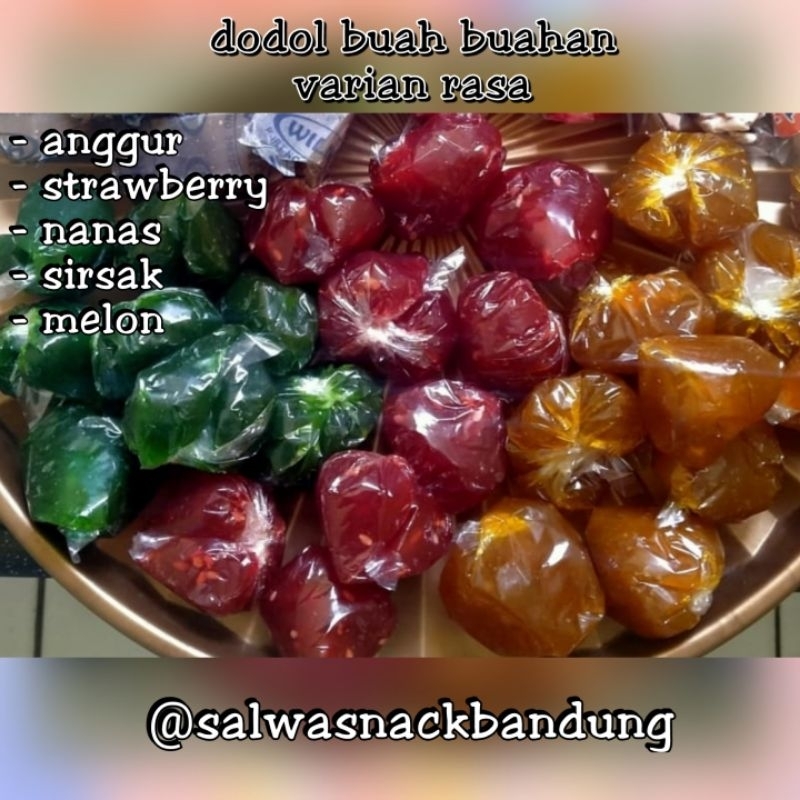 

dodol buah bisa mix kemasan 1kg