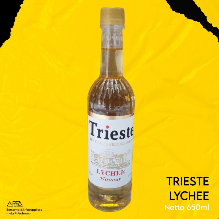 

Sirup Trieste Lychee - Sirup Rasa Leci