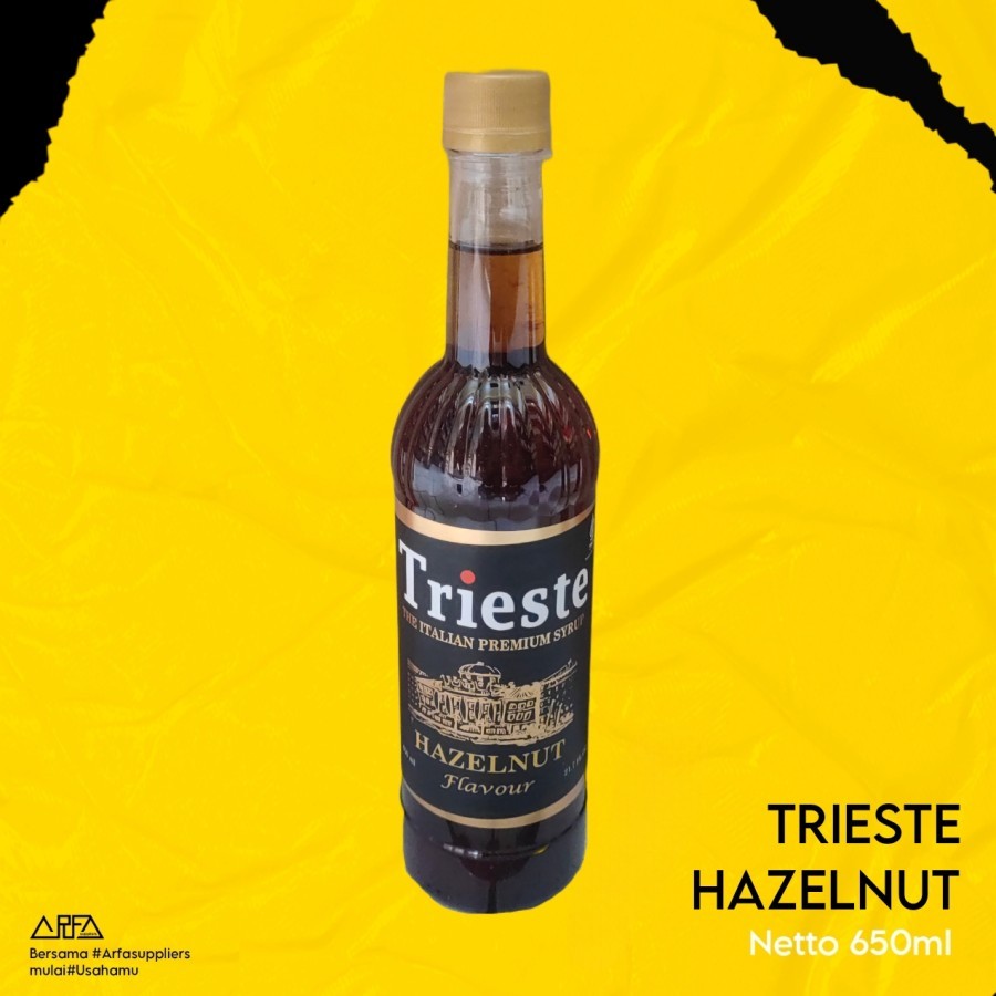 

Sirup Trieste Hazelnut - Sirup Kacang Hazelnut