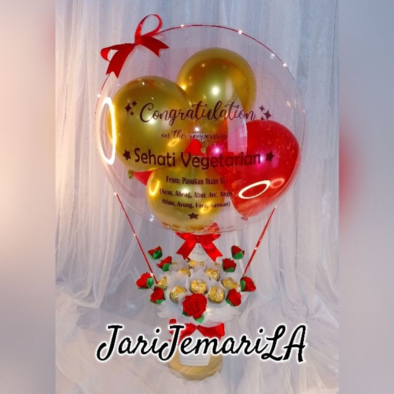 BISA KIRIM HARI INI - Buket coklat ferrero rocher medan, hadiah hari ibi, hadiah ulang tahun