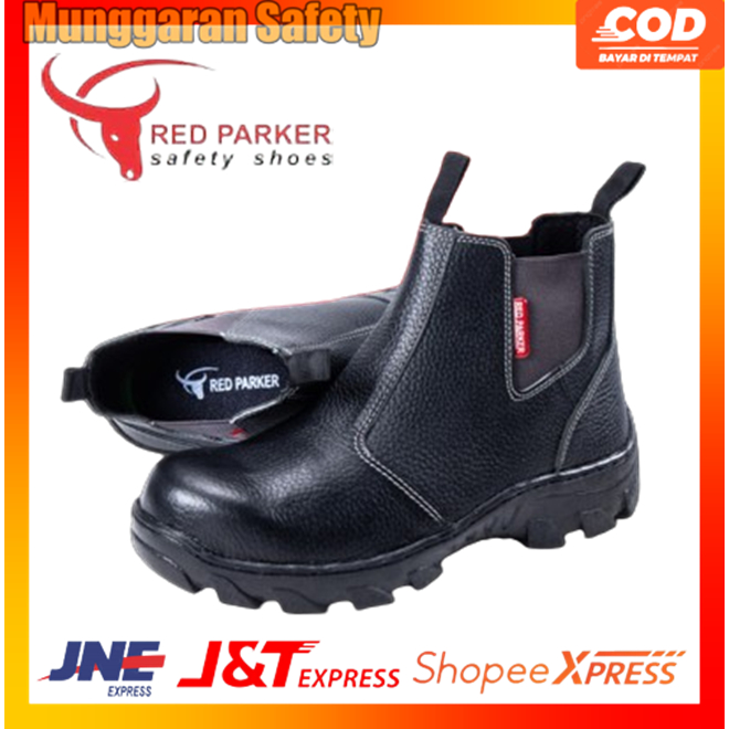 Sepatu Safety Red Parker S185 - Safety Shoes Red Parker S185