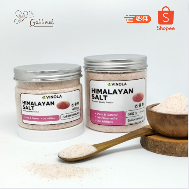 

Himalayan salt / Garam Himalaya Natural Pink 500 Gr