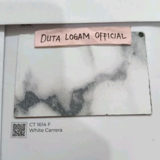 HPL CARTA CT 1614 G GLOSSY / CT 1614 F DOFF MARBLE URAT AWAN