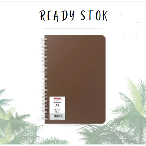 

NOTEBOOK NB-690 (A5) BROWN JOYKO / NOTEBOOK A5 COKLAT / NB-690 JOYKO / DIARY (PCS)