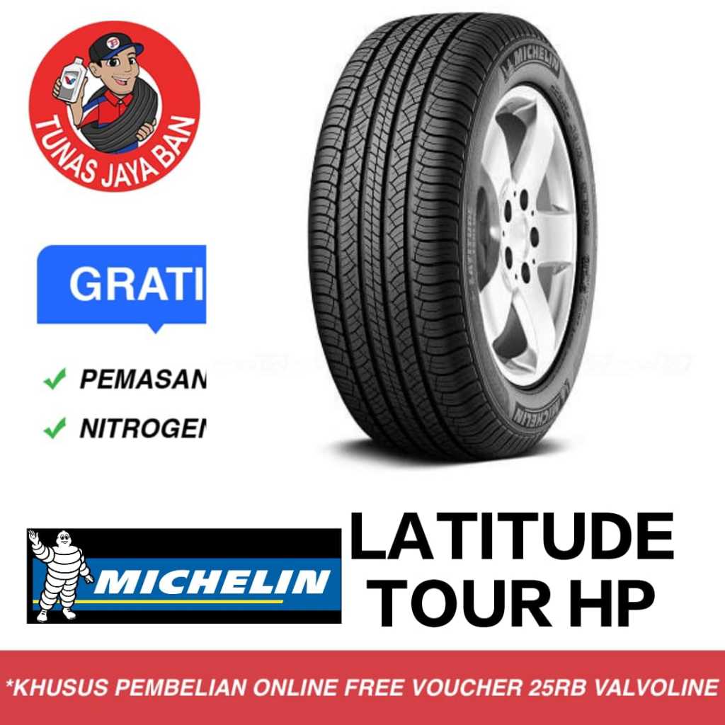 Ban Mobil Michelin Latitude Tour HP 235/55 R19 Toko Surabaya 235 55 19