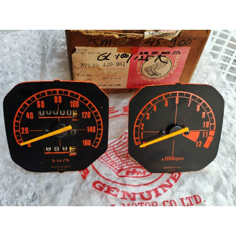Mesin spido speedometer honda gl100 gl125 original
