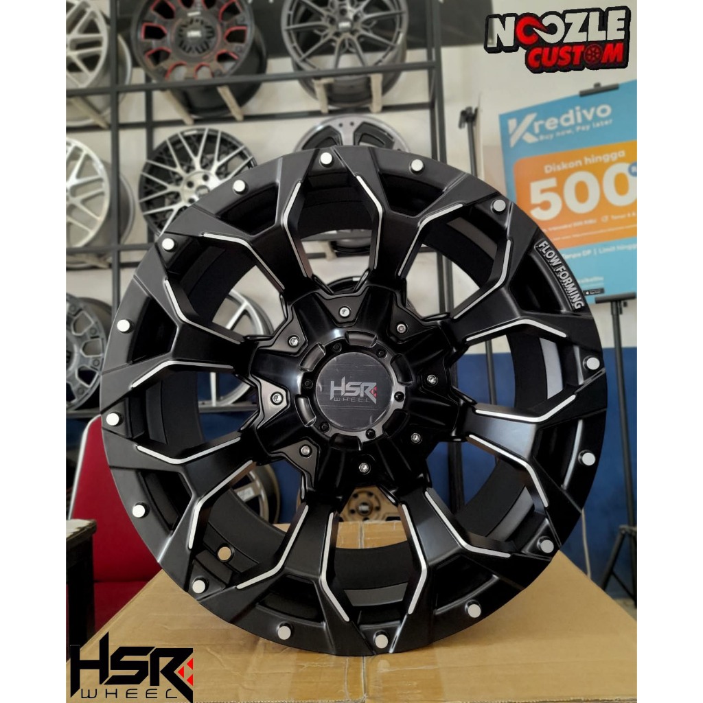 PELEK RACING RING 16 LUBANG 5 TIPE HSR GOKU LEBAR 8 RATA VELG INNOVA ERTIGA DLL