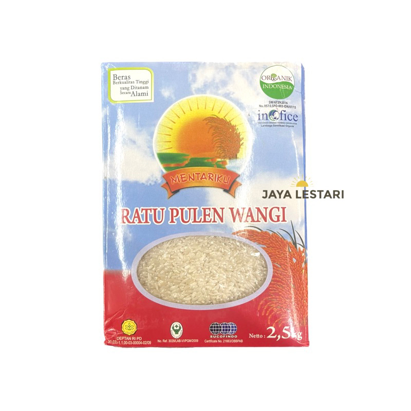 

Beras Mentariku Ratu Pulen Wangi (2,5kg)