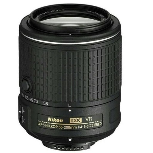 LENSA NIKON 55-200 VR II / Lensa Tele  Nikon 55-200mm