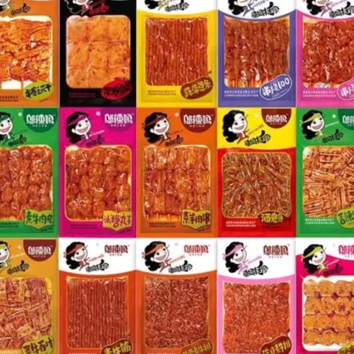 

Stock Banyak (Halal) Wulama Latiao ukuran Besar (100g/70g)
