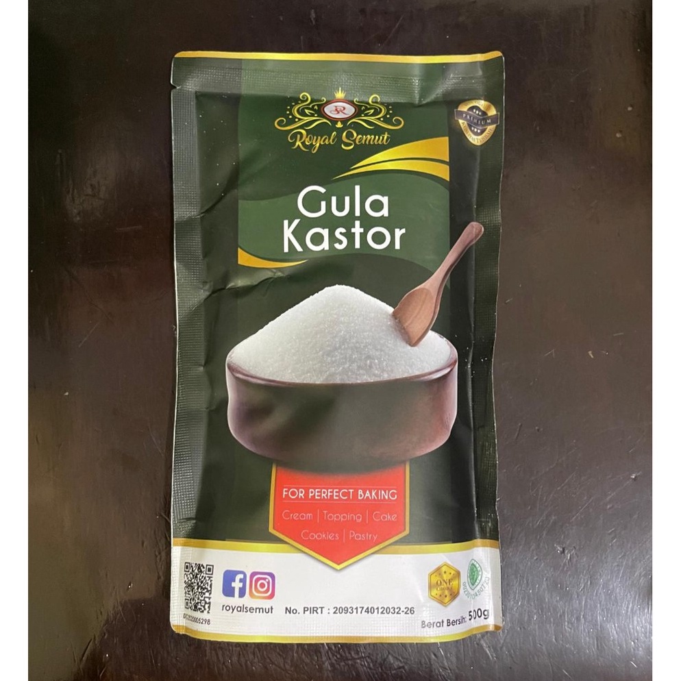 

Kode IKL605 Gula Kastor - Royal Semut Castor Sugar 500gram