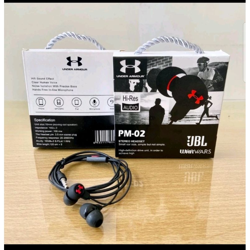 Headset JBL PM 02 Super Bass  headset JBL PM-02