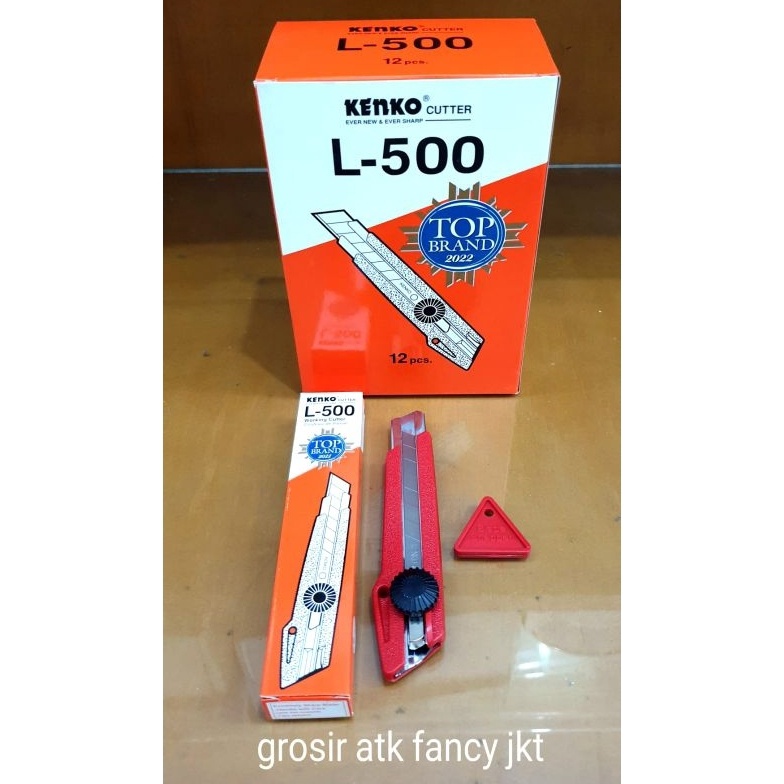 

[0Z8] L 500 Cutter Silet Blade Pisau Kenko L-500 Besar ➢Model Terkini