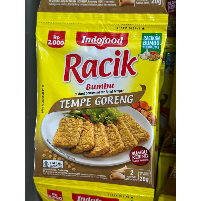 

RACIK TEMPE GORENG
