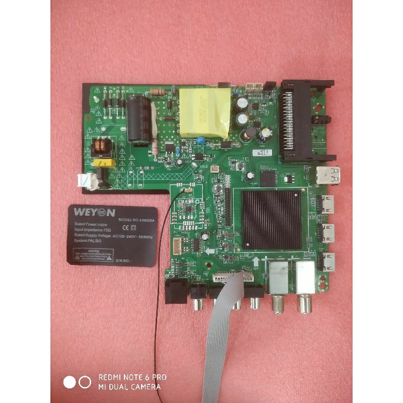 MB - MAINBOARD - MOTHERBOARD - WEYON - 43WDSA - NEW ORIGINAL