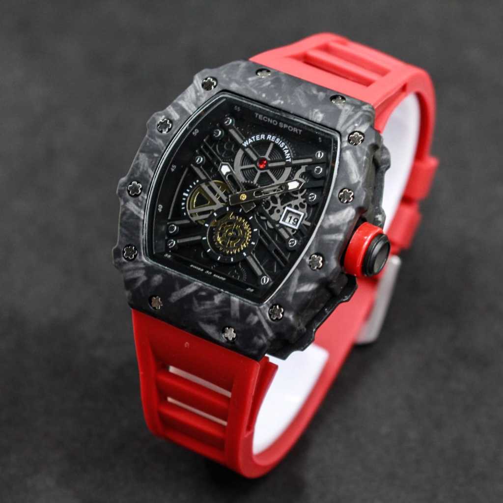 Jam Tangan Pria TECNO SPORT Original (Model RM 03)