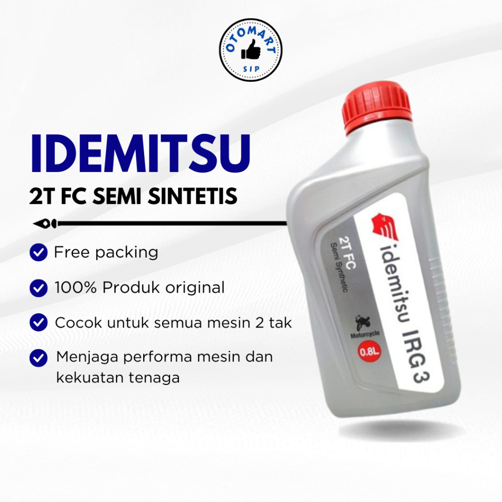 Oli Samping Motor Idemitsu Oli 2Tak 0.8L Oli Motor Racing