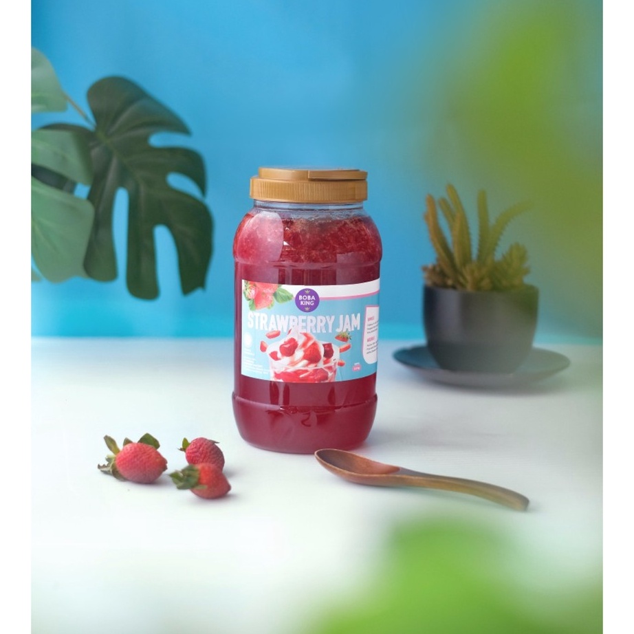 

Stock Banyak 2.3 kg Boba King Strawberry Jam