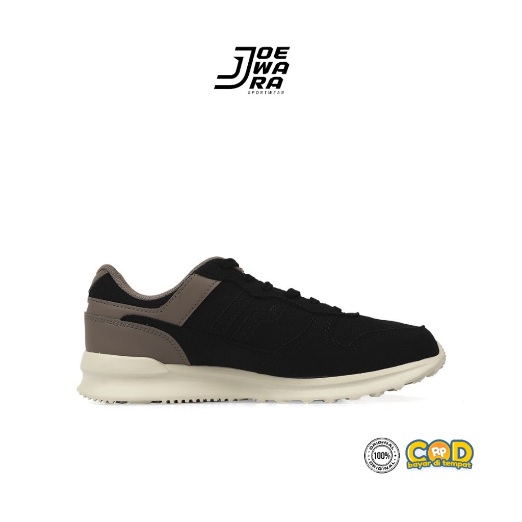 SEPATU PIERO JOGGER CVS BLACK SEPATU CASUAL SNEAKERS ORIGINAL