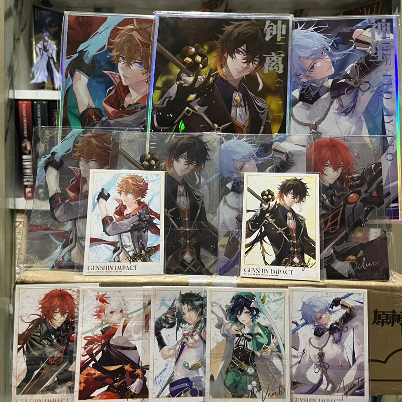 Genshin Impact Zhongli Childe Tartaglia Diluc Ragnvindr Kamisato Ayato Xiao Alatus Venti Barbatos Ka