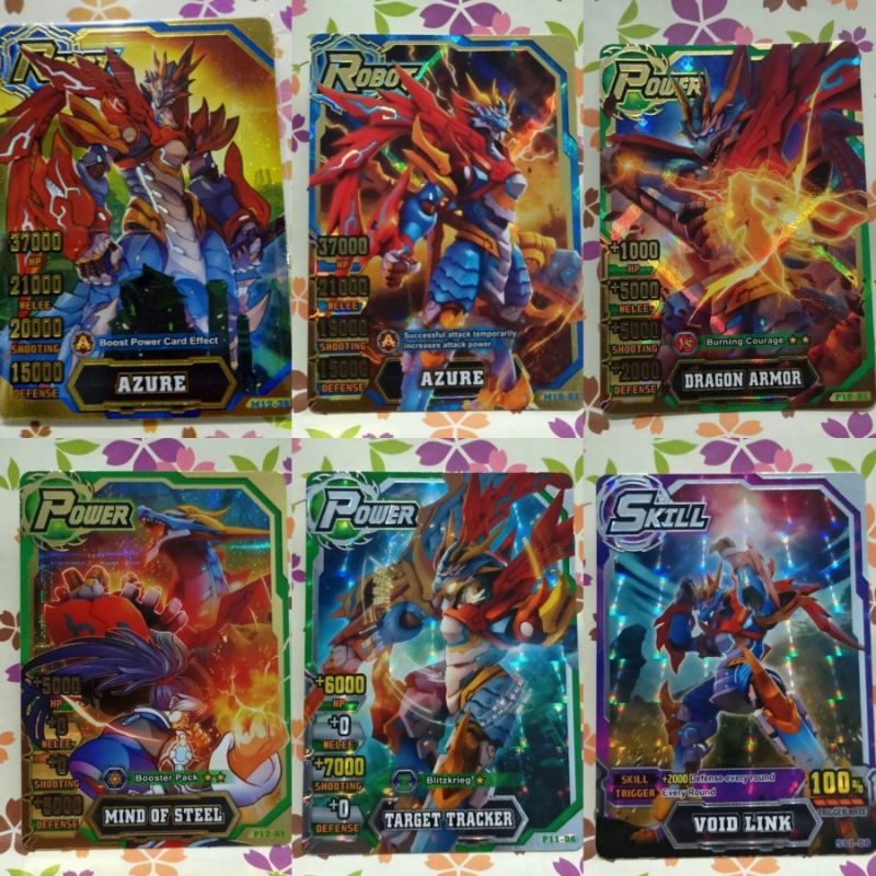 hero of robots GOLD AZURE robot / power / skill