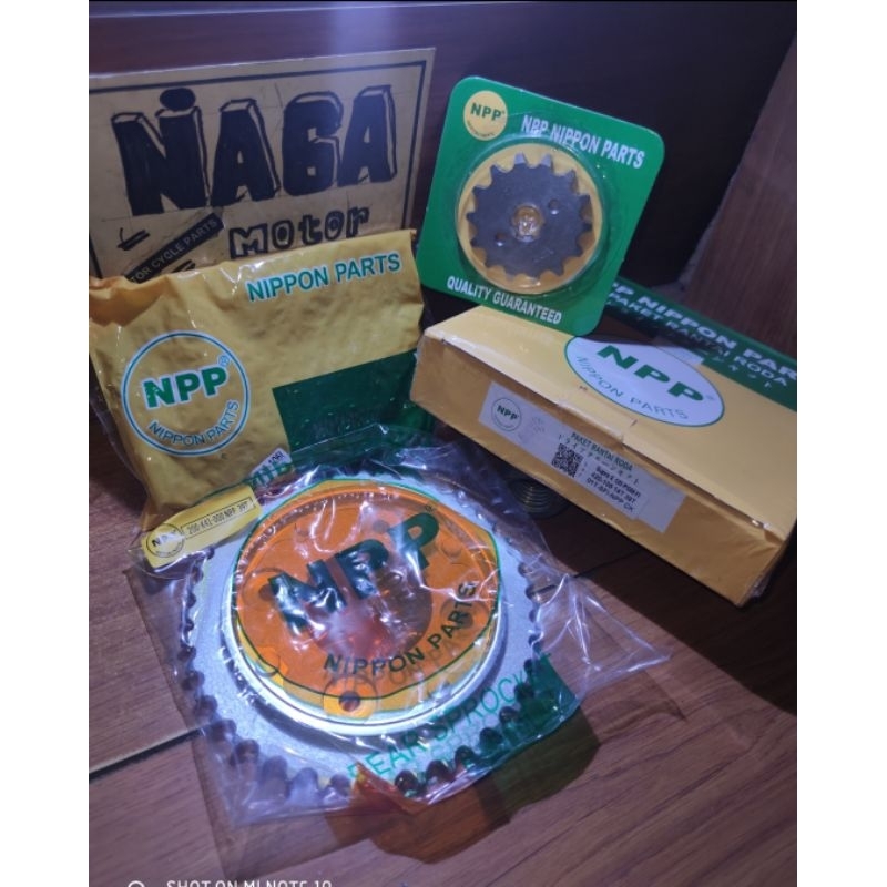 gear Gir Set Supra X 125 PGM FI Tahun 2014 NPP 420-106-14T/39T