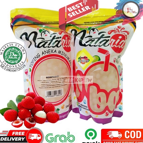 

Kode VTG812 Popping Boba Lychee - boba Leci 500gr | Supplier Powder Minuman Bubble Drink