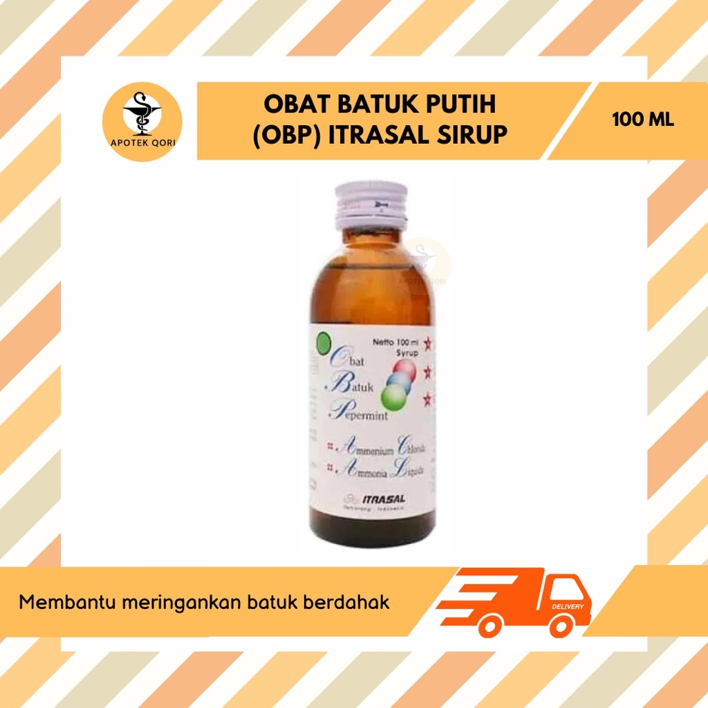 OBAT BATUK PAPERMINT ITRASAL 100 ML/OBP/OBAT BATUK BERDAHAK