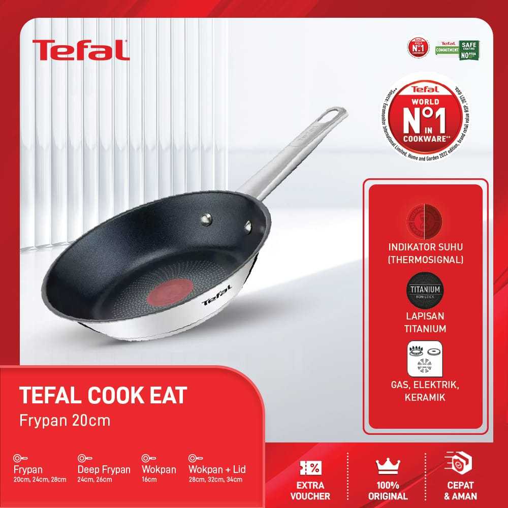 Tefal Cook Eat Frypan 20cm
