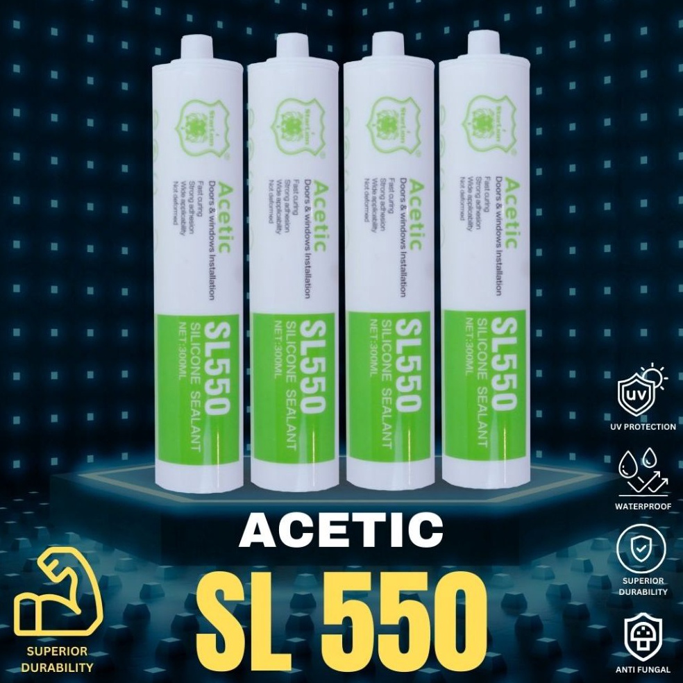 

STARLION LEM KACA SL550 300ml SEALANT ACETIC BOTOL BAYAK WARNA BEST QUALITY 100% ORIGINAL outlet pabrik db9hs