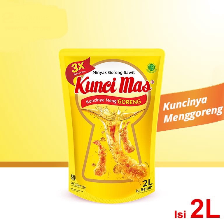 

[✥T71/] Kunci Mas Minyak Goreng Pouch 2 Liter Terjamin Bagus