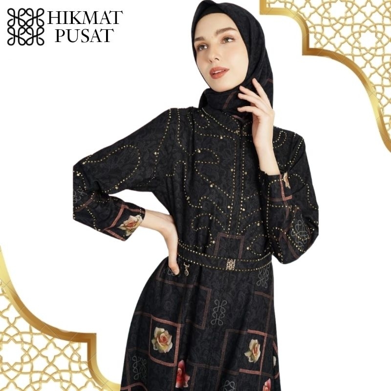 HIKMAT ABAYA A3870 - 07 NEW ARRIVAL TERMURAH