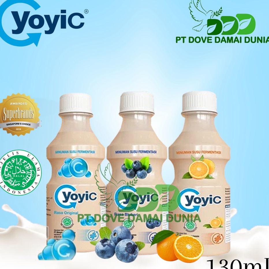 

Paling Popular PROMO !! YoyiC Minuman Susu Fermentasi 130mL 1Pack (12Pcs)