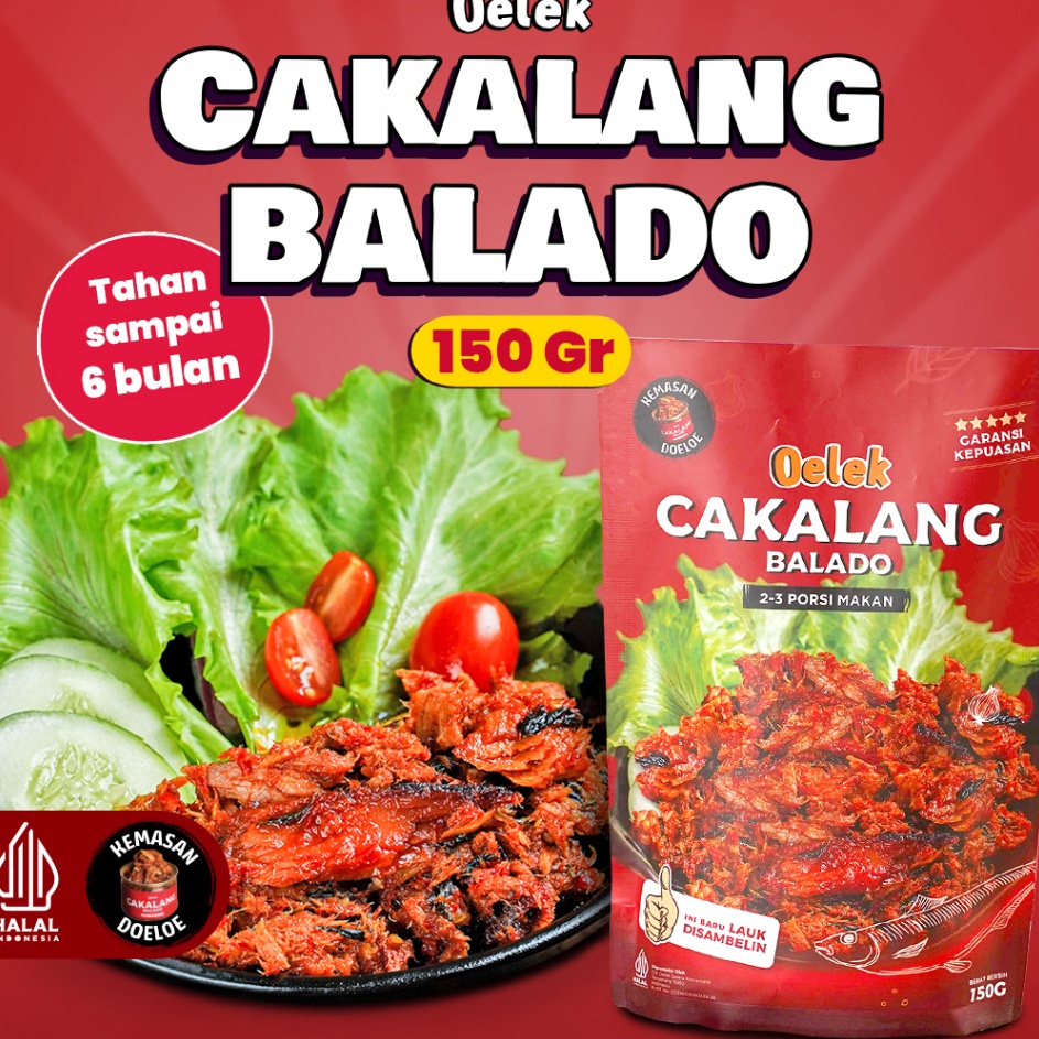 

modelTipe BC731 Oelek Cakalang Balado Oelek/ Cakalang Suwir/ Ikan Cakalang