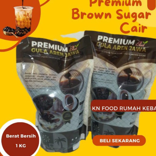 

Terupdate Premium Brown Sugar / Gula Merah Cair 1kg / Gula Aren